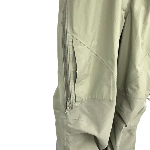 Arc'teryx Theta SV Bib Pants Womens Medium Zinc Gray Gore-Tex Shell Canada Made - Picture 5 of 16